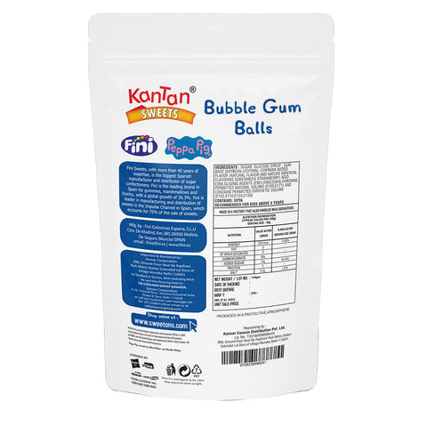 Kantan PP Bubble Gum Balls - 140gm