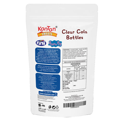 Kantan PP Clear Cola Bottle - 140gm