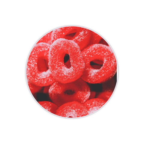 Kantan PP Sour Strawberry Rings - 50gm