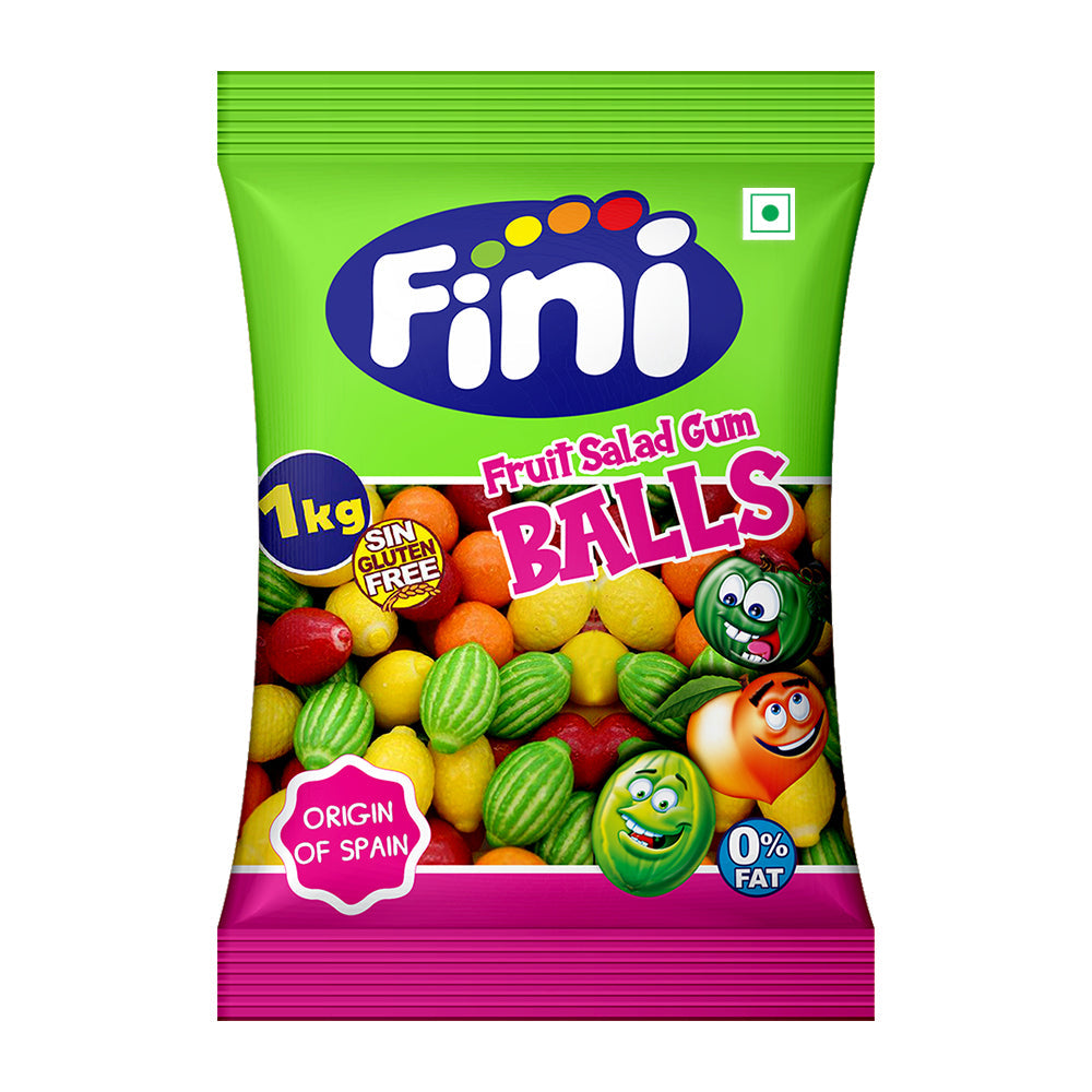 Fini Fruit Salad Bubble Gum - 1KG