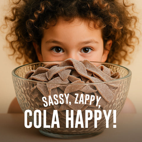 Sweetons Sour Cola Belt Candy Pack of 3 (48gm Each)