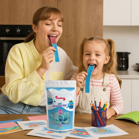 Sweetons Sour Raspberry Belt ,Pack of 3 (48gm Each)