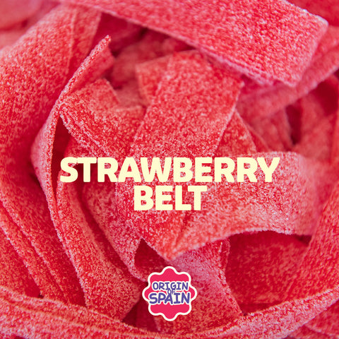 Sweetons Sour Strawberry Belt - Pack of 3 (48g each)