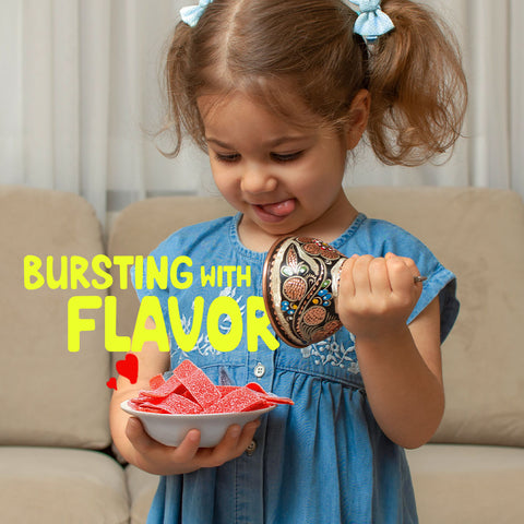 Sweetons Sour Strawberry Belt - Pack of 3 (48g each)