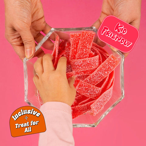 Sweetons Sour Strawberry Belt - Pack of 3 (48g each)