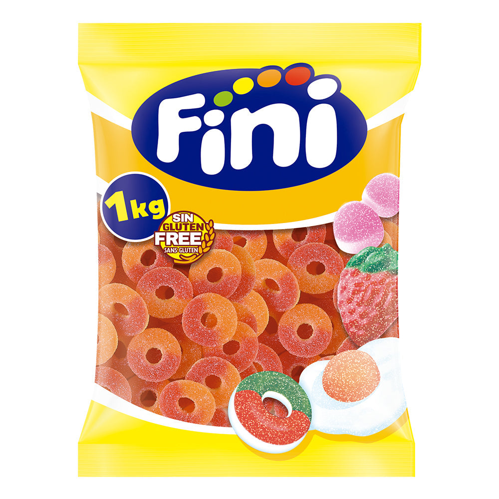 Fini Sour Peach Rings - 1KG