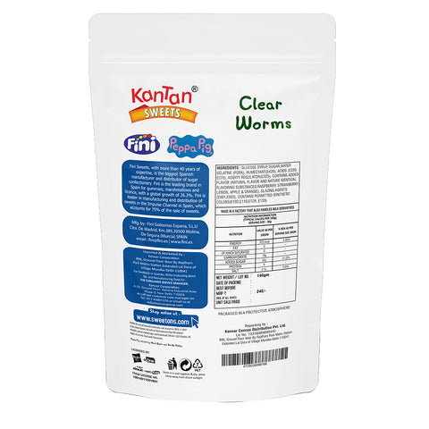 Kantan PP Clear Worms - 140gm